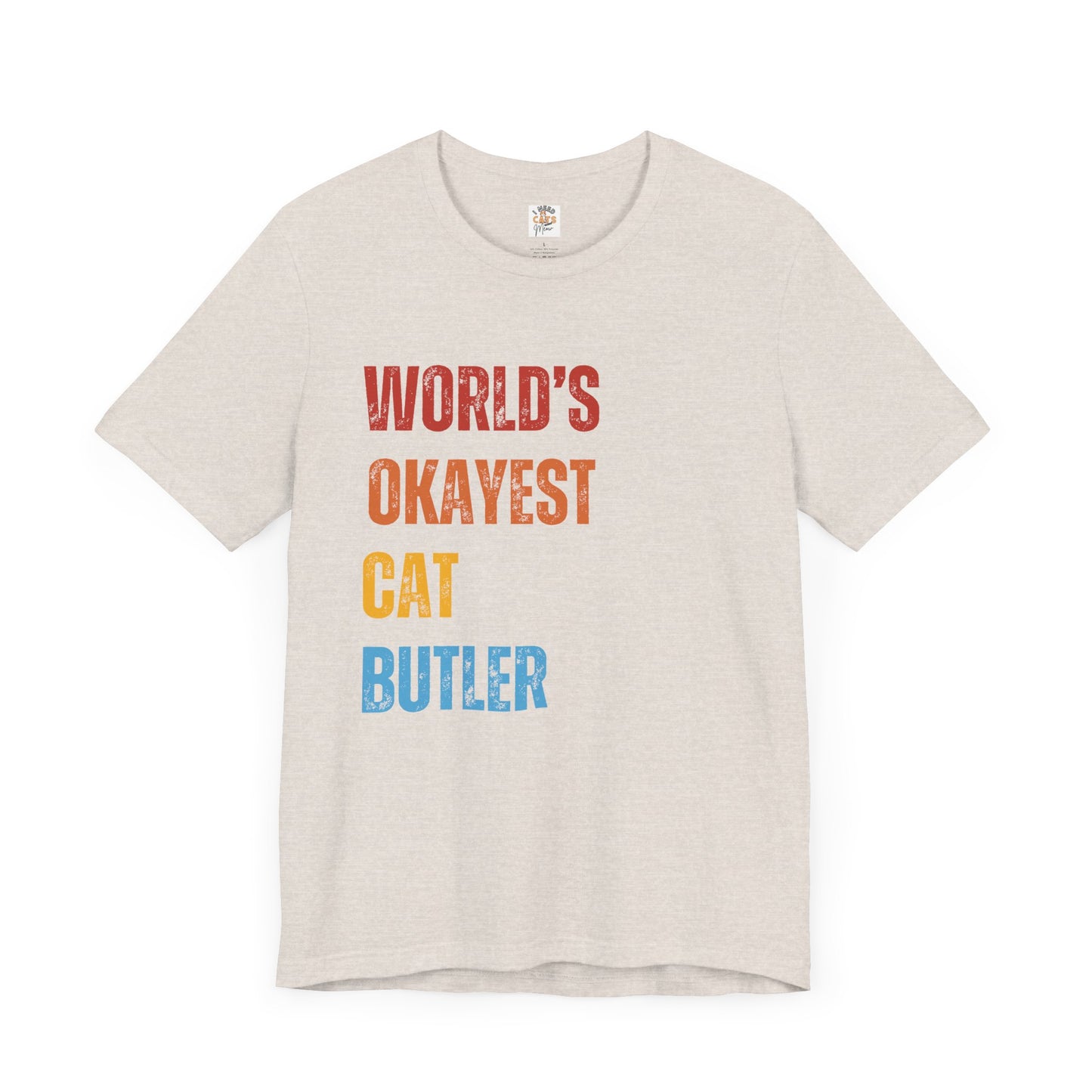 World's Okayest Cat Butler Tee