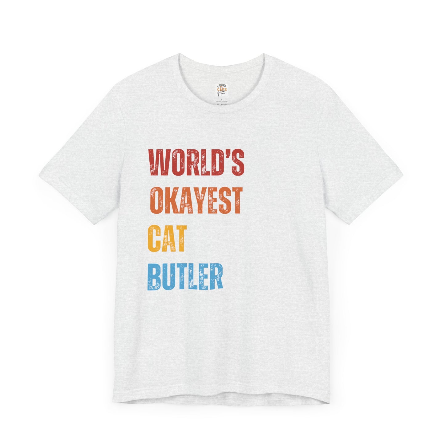 World's Okayest Cat Butler Tee