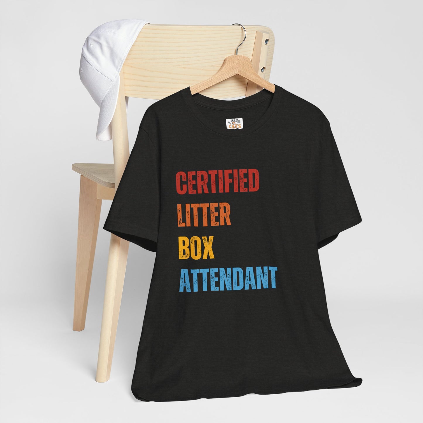 Certified Litter Box Attendant Tee