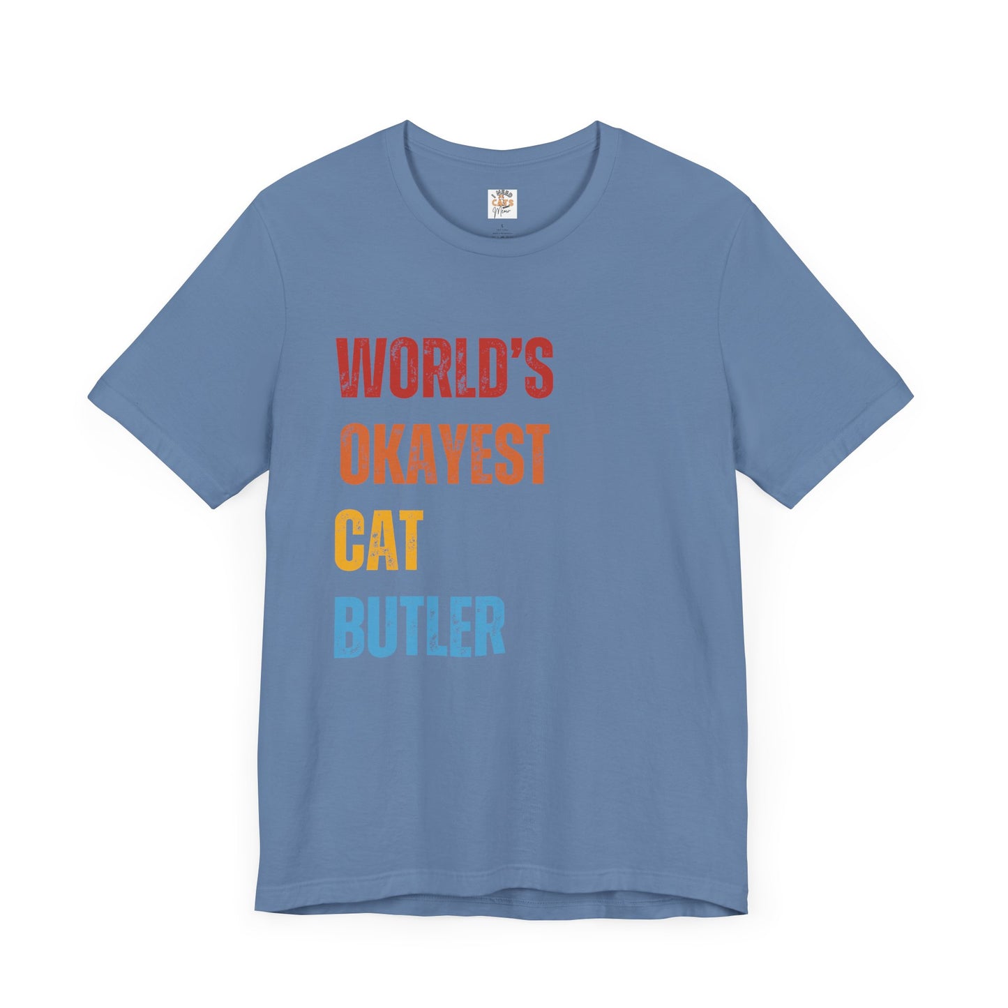 World's Okayest Cat Butler Tee